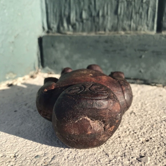 Museum Retired Taino Effigy PreColumbian MesoAmerican Shamanic Statue Aztec God - Picture 7 of 8